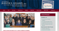 Desktop Screenshot of disabilitylawfirm.com